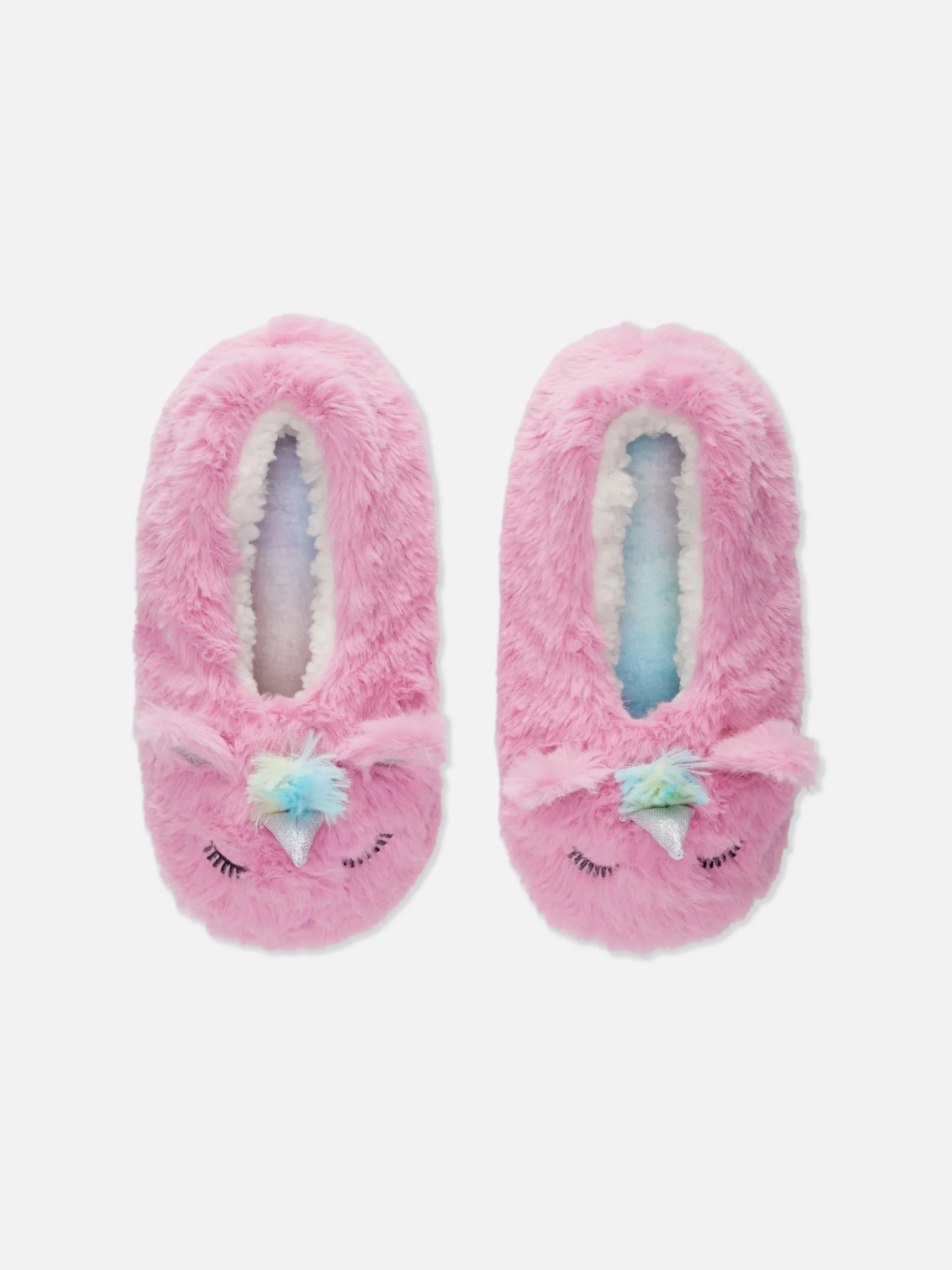 Unicorn Footie Slippers