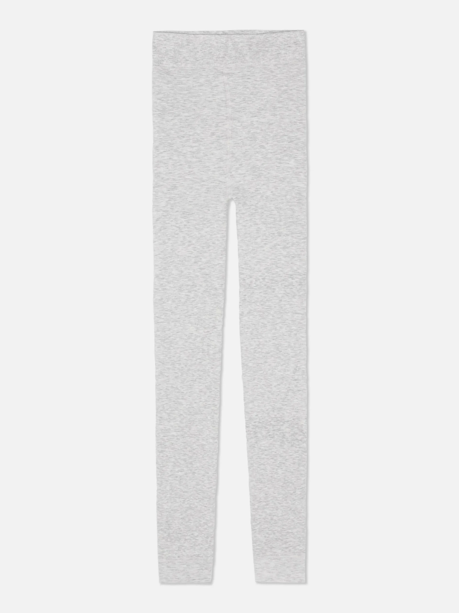 Velvet Plush Lined Heather Leggings