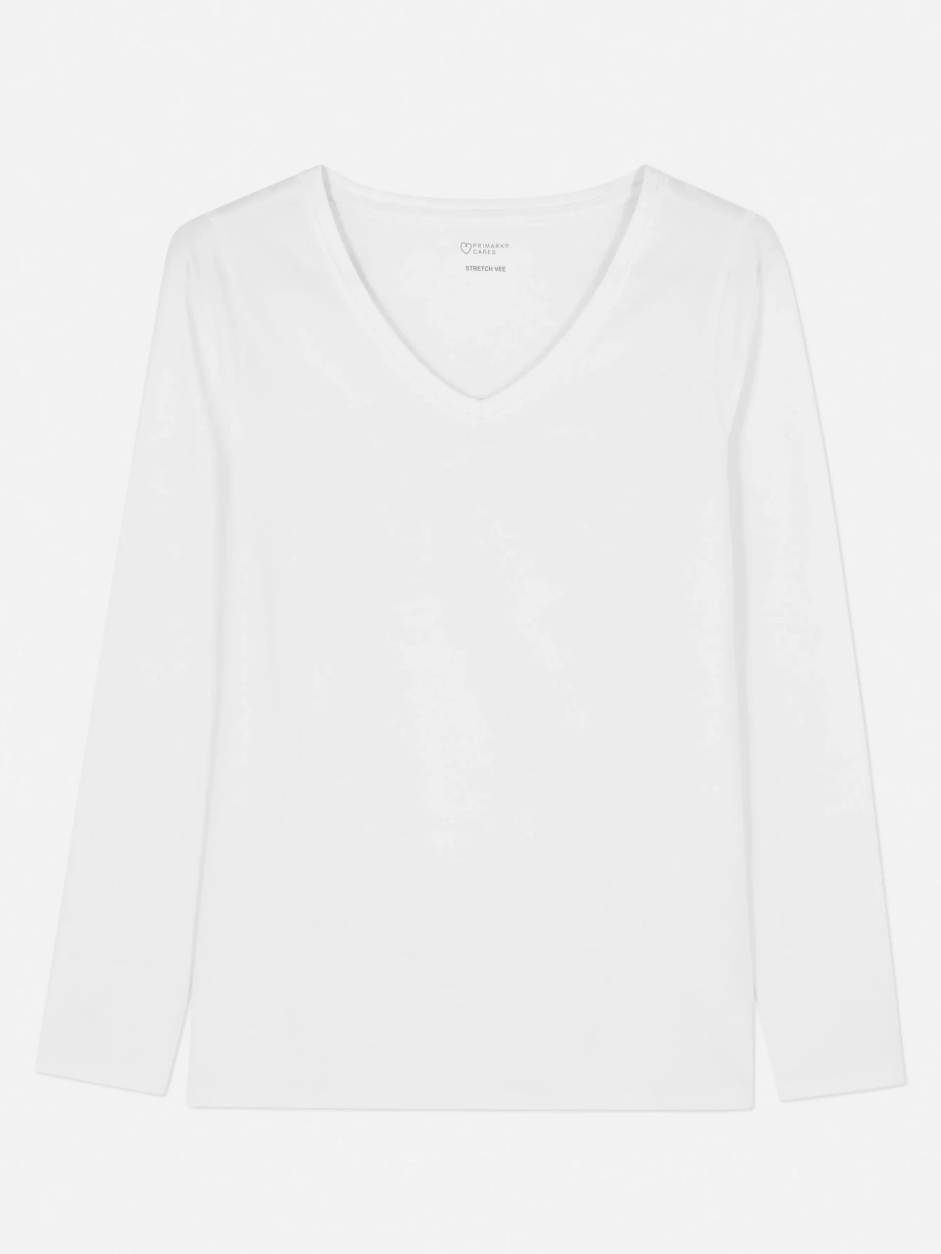V-Neck Long Sleeve Top
