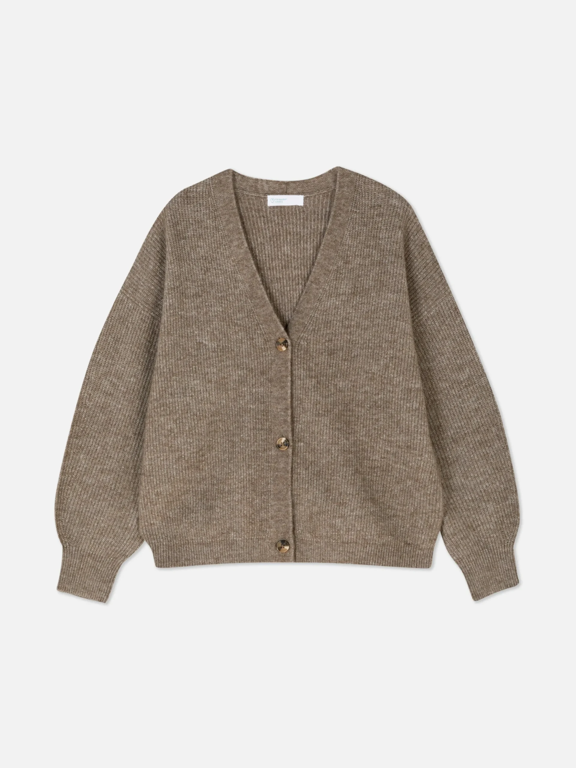 V-Neck Relaxed Fit Cardigan