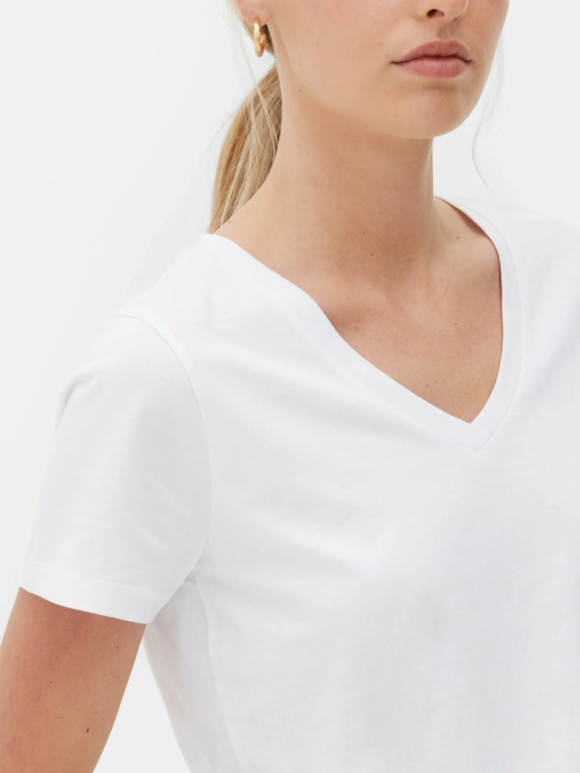 V-Neck Short Sleeve T-Shirt