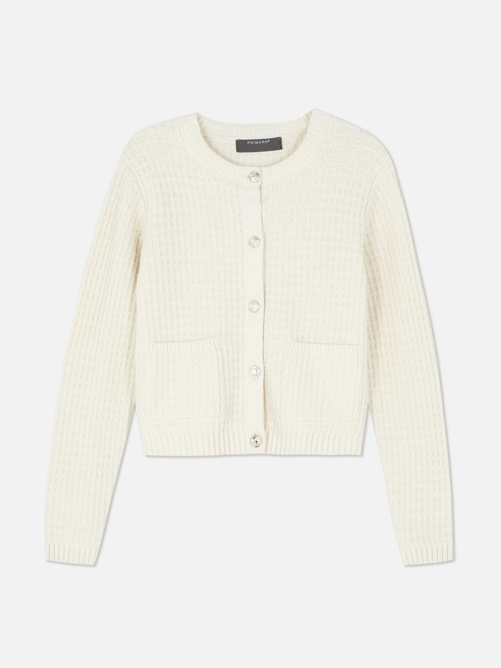 Waffle Knit Cardigan