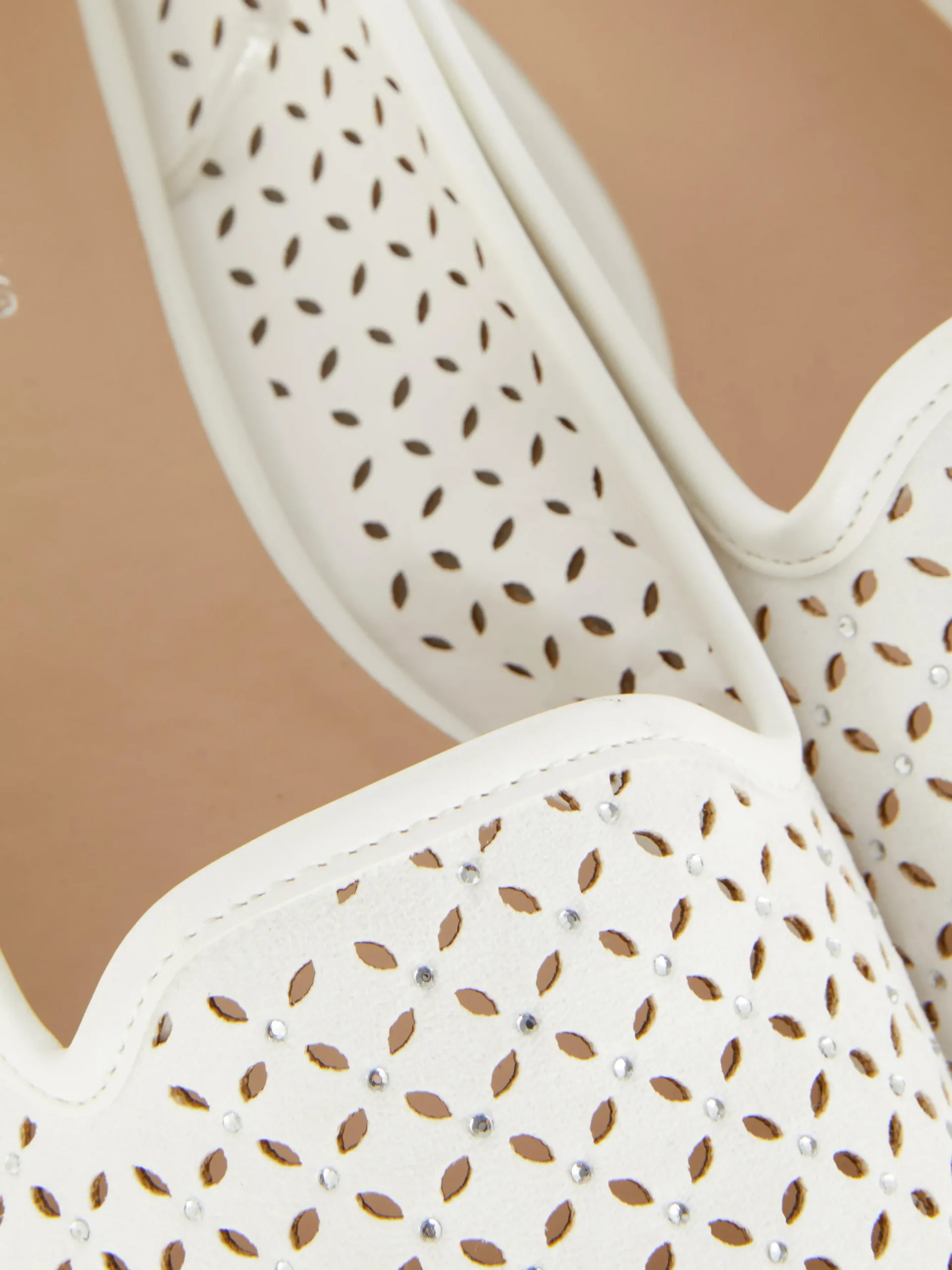 Wide Fit Laser Cut Flats