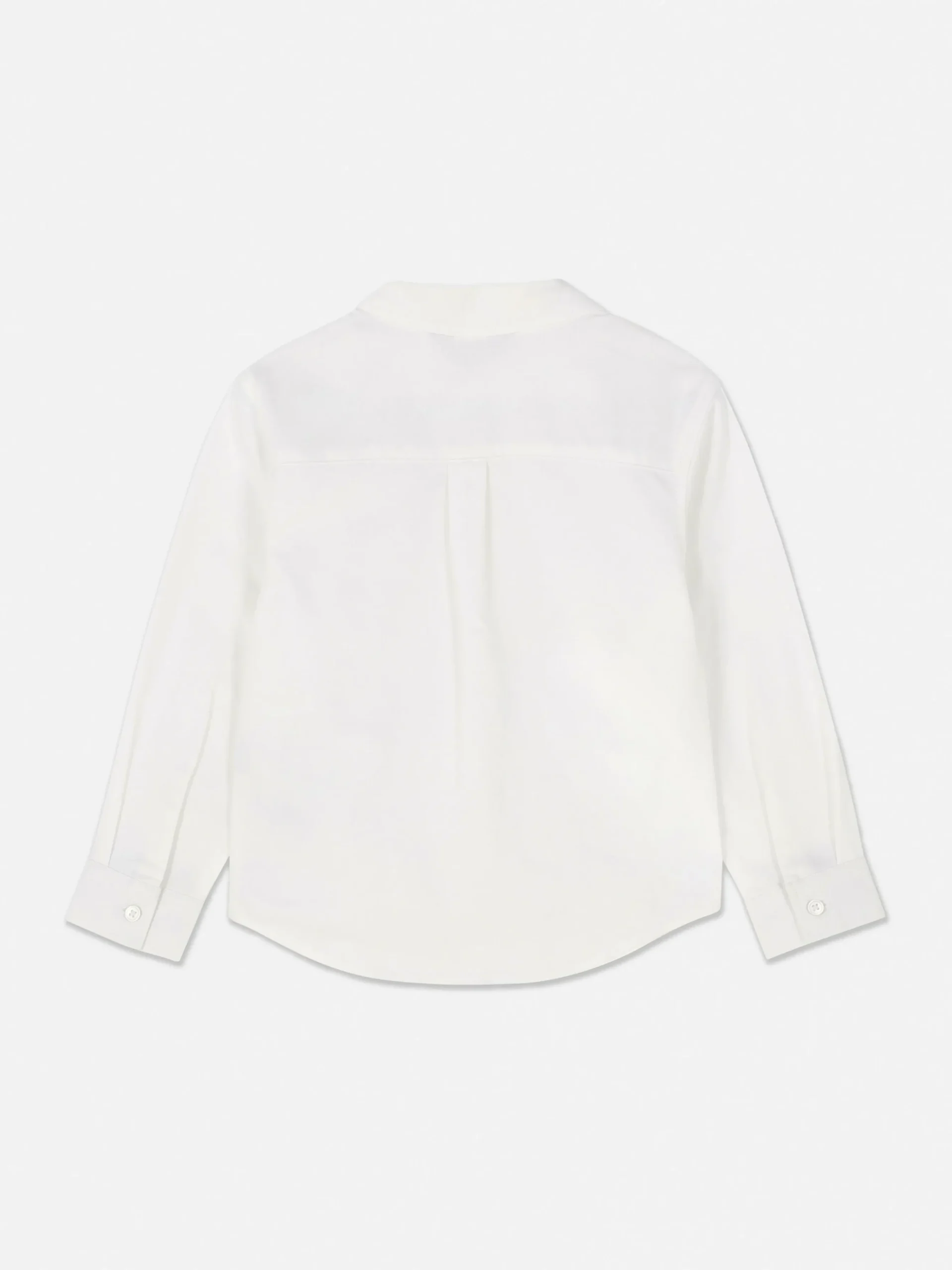 Younger Boy Long Sleeve Oxford Shirt