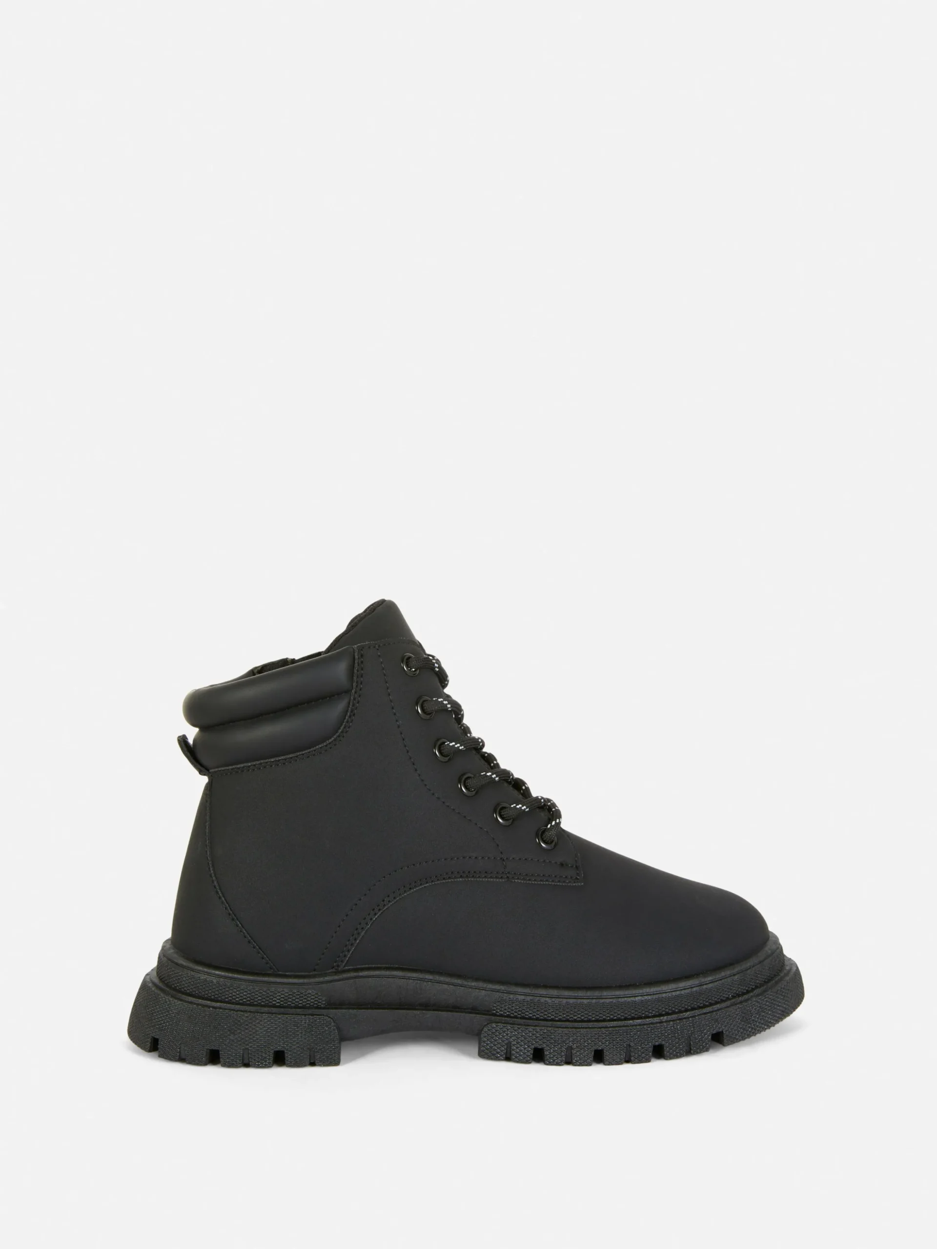 Zip-Up Hiker Boots