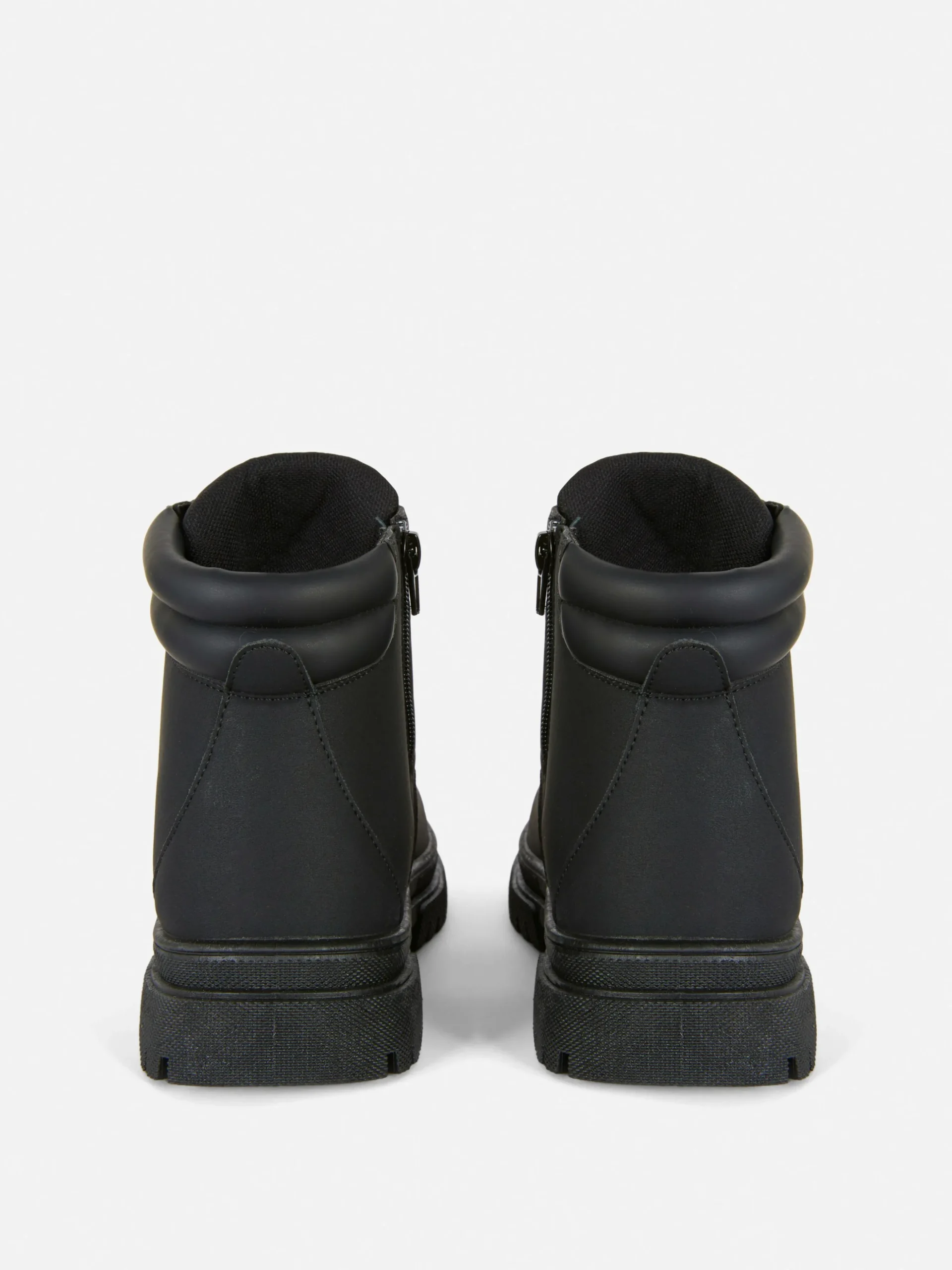 Zip-Up Hiker Boots